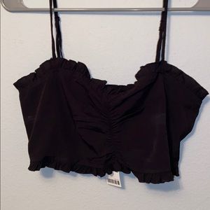 Black croptop